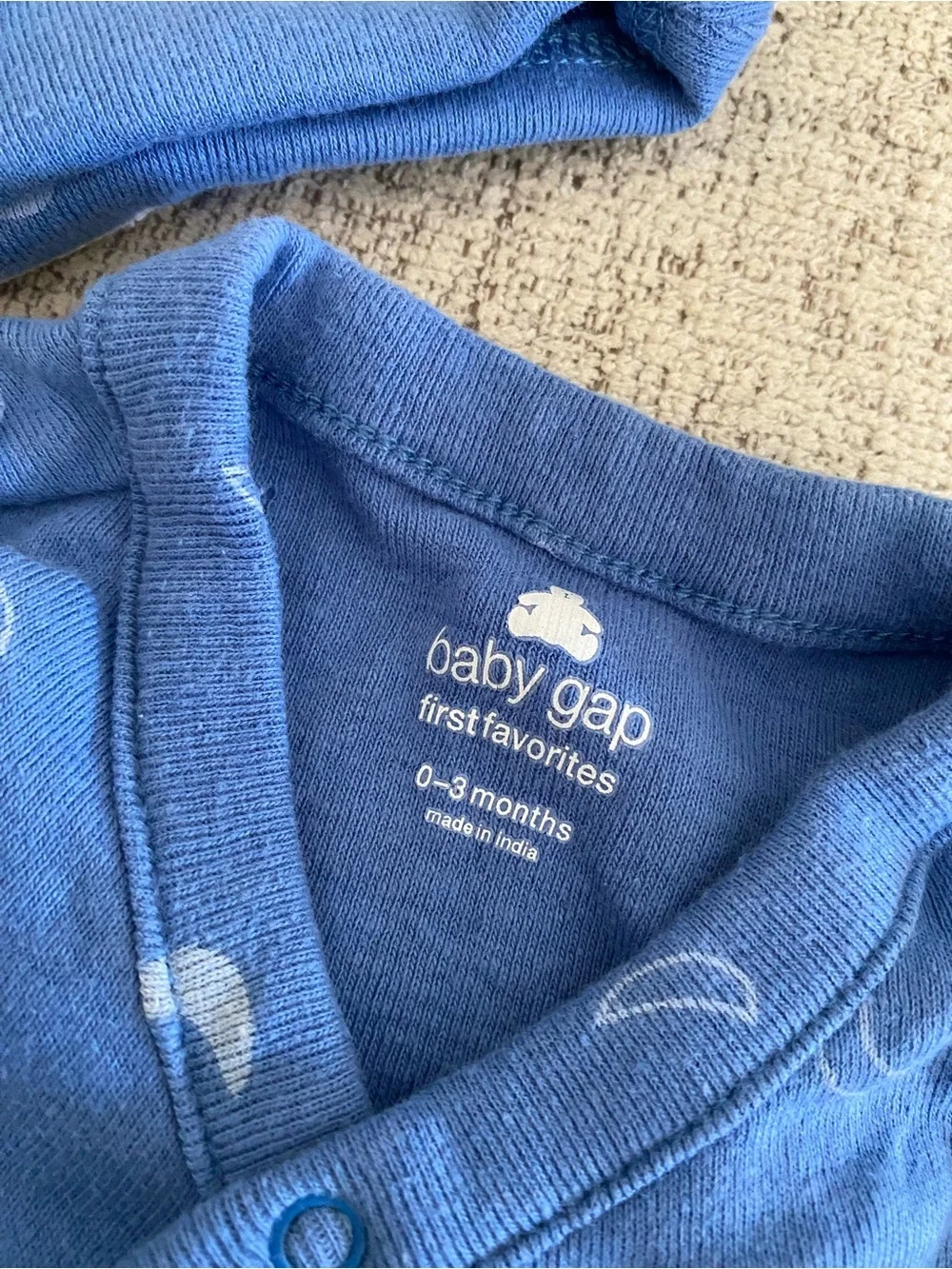 Ralph Lauren & Baby Gap Footed One-Piece and Hats BUNDLE